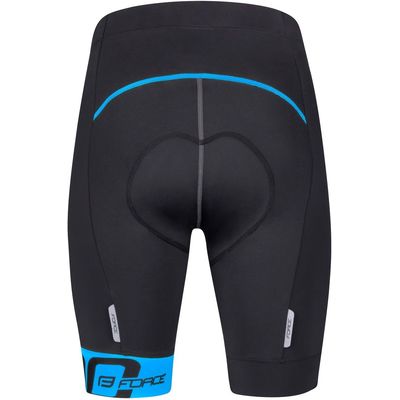 FORCE kraťasy do pasu s vložkou B30, črn-modré vel.XL