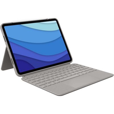 Logitech Combo Touch pro iPad Pro 12,9 (5. gen), písková - US INTL