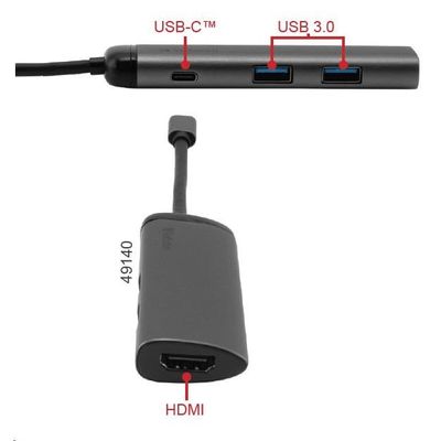 Verbatim USB-C Multiport HUB (49140)