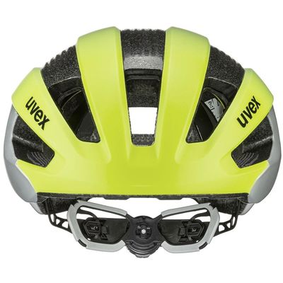 UVEX HELMA RISE CC TOCSEN, NEON YELLOW - SILVER MAT vel.52-56 cm