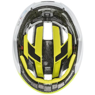UVEX HELMA RISE CC TOCSEN, NEON YELLOW - SILVER MAT vel.52-56 cm