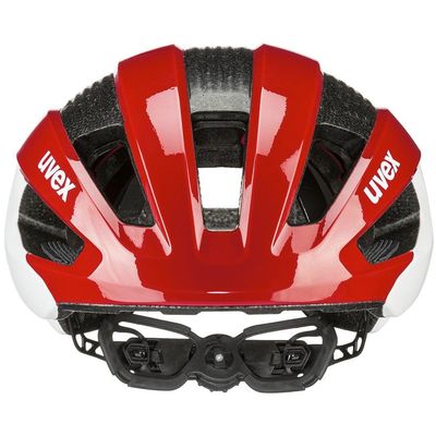 UVEX HELMA RISE CC, RED - WHITE MAT vel.52-56 cm