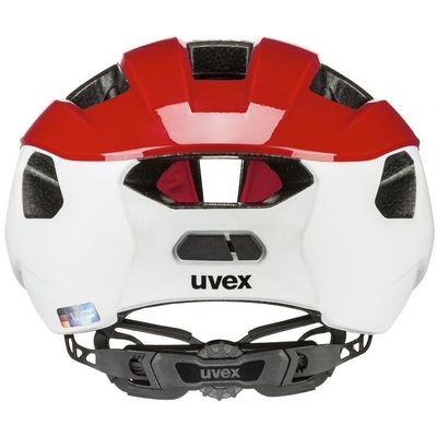 UVEX HELMA RISE CC, RED - WHITE MAT vel.52-56 cm