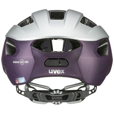 UVEX HELMA RISE CC, SILVER - PLUM WE vel.52-56 cm