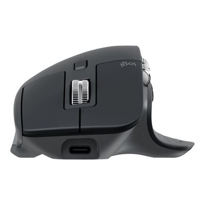 Logitech MX Master 3S Graphite, bezdrátová myš, Logi Bolt, USB/Bluetooth - šedá