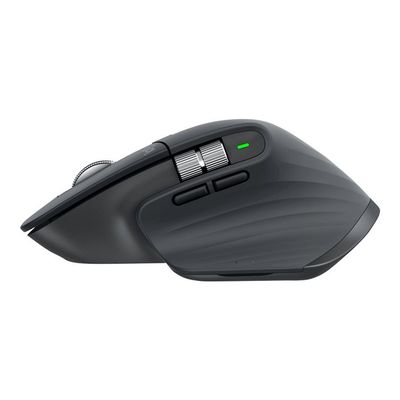 Logitech MX Master 3S Graphite, bezdrátová myš, Logi Bolt, USB/Bluetooth - šedá