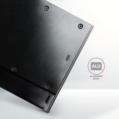 AXAGON RSS-CD12 rámeček pro 2.5 SSD/HDD do DVD slotu, 12.7 mm, LED, hliník