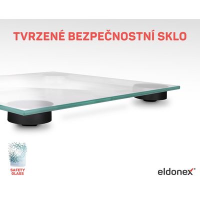 ELDONEX BodyFit digitální osobní váha, černá
