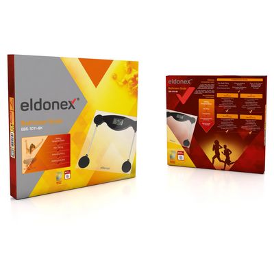 ELDONEX BodyFit digitální osobní váha, černá