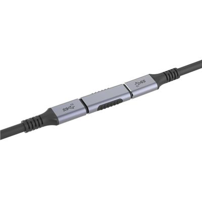 PremiumCord Aluminium USB-C Female - USB-C Female spojka