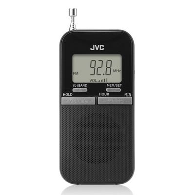 JVC RA-E411B, černý