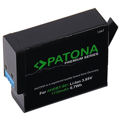 PATONA baterie pro digitální kameru GoPro Hero 9/Hero 10 1730mAh Li-Ion Premium