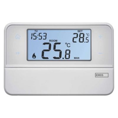 Pokojový termostat s komunikací OpenTherm, drátový, P5606OT