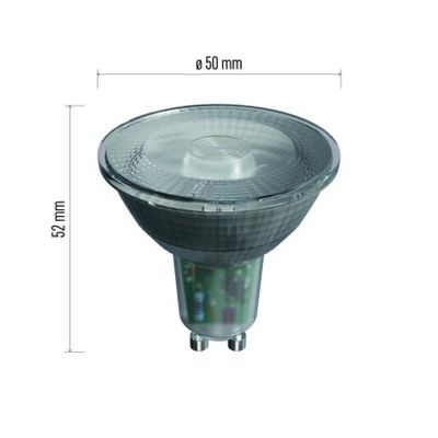 LED žárovka Classic MR16 4,2W GU10 teplá bílá