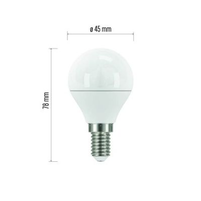 LED žárovka Classic Mini Globe 5W E14 studená bílá