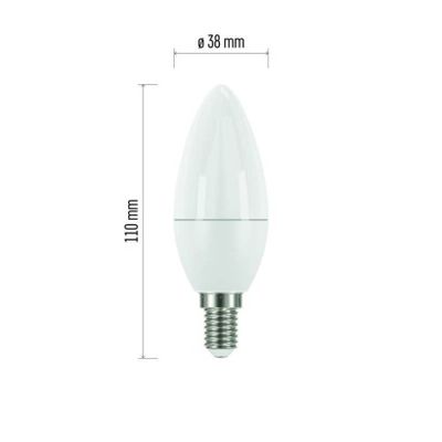 LED žárovka Classic Candle 7,3W E14 neutrální bílá