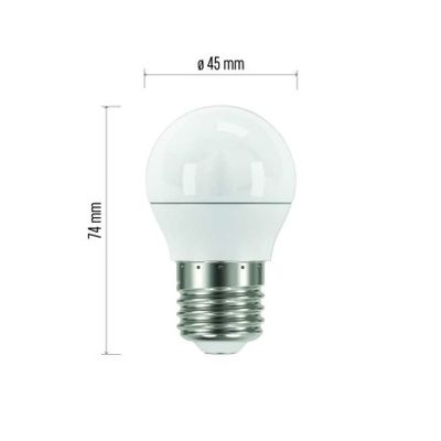 LED žárovka Classic Mini Globe 5W E27 teplá bílá