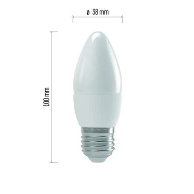 LED žárovka Classic Candle 4,1W E27 neutrální bílá