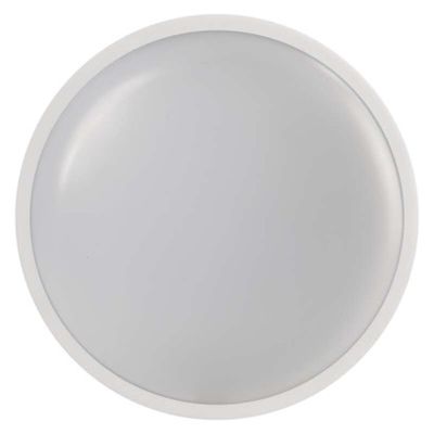 LED přisazené svítidlo QARI, kruhové bílé 20W neutrální b., IP65