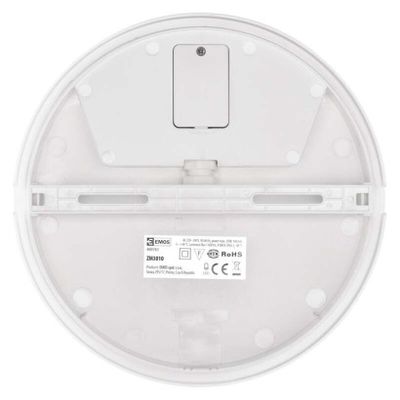 LED přisazené svítidlo QARI, kruhové bílé 20W neutrální b., IP65