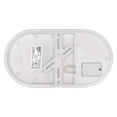 LED přisazené svítidlo QARI, oválné bílé 20W neutrální bílá, IP65