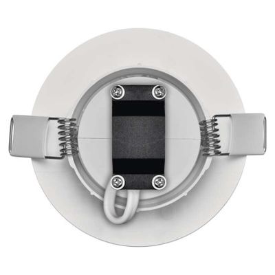 LED bodové svítidlo SIMMI bílé, kruh 5W teplá bílá