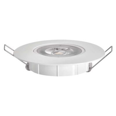LED bodové svítidlo SIMMI bílé, kruh 5W neutrální bílá
