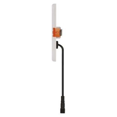 LED vestavné svítidlo VIXXO, čtvercové, bílé, 10 W neu.b.,IP65
