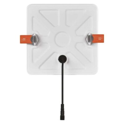 LED vestavné svítidlo VIXXO, čtvercové, bílé, 13,5W neut.b.,IP65