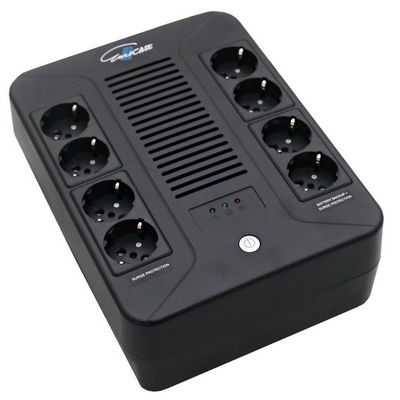 Eurocase EA200PLUS EVO 800VA, line interactive, 8x zásuvka