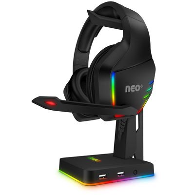 CONNECT IT NEO Stand-It RGB stojánek na sluchátka + USB hub