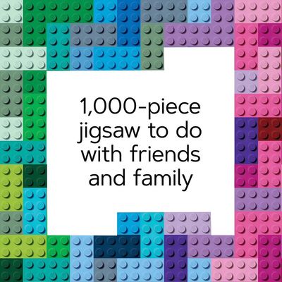 Chronicle Books Puzzle LEGO® duhové kostky 1000 dílků