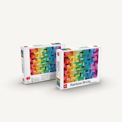 Chronicle Books Puzzle LEGO® duhové kostky 1000 dílků