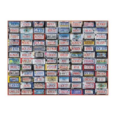 Galison Puzzle Koláž SPZ 1000 dílků