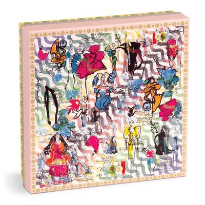 Galison Oboustranné puzzle Kolekce Ipanema Girls 500 dílků