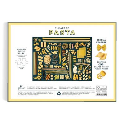 Galison Puzzle Těstoviny 1000 dílků