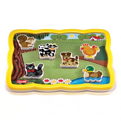 Quercetti Smart Puzzle Magnetico Farm