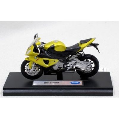 Welly Motocykl BMW S1000RR 1:18 zlatý