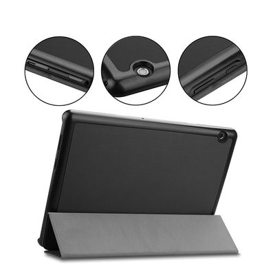 Tactical Book Tri Fold Pouzdro pro iPad 10.2 2019/2020/2021 Black