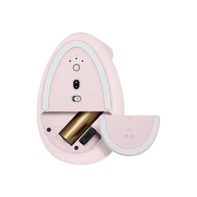 Logitech Lift Vertical Ergonomic Mouse Dark Rose