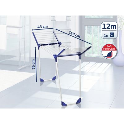 Leifheit 81720 Sušák na prádlo Pegasus 120 Solid Compact