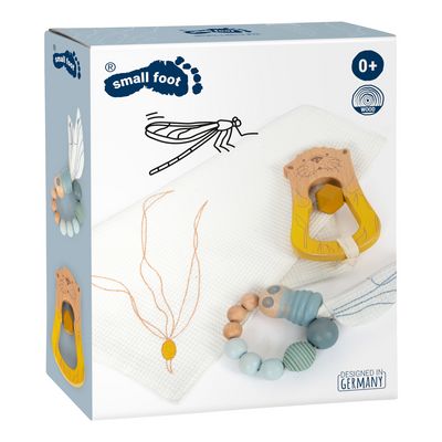 small foot 3dílná sada hraček pro miminka