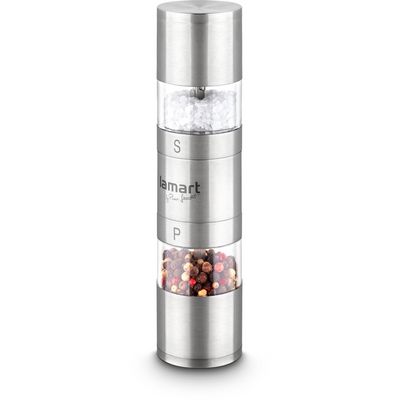 Lamart LT7013 Mechanický mlýnek na pepř a sůl TUBE, 2x 40 ml
