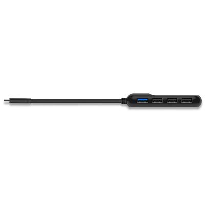 Connect IT USB-C hub USB 3.0, externí, černý