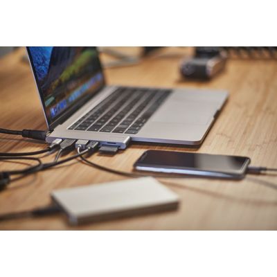 Epico USB-C HUB PRO - silver