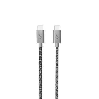 Epico FABRIC BRAIDED CABLE C to C 1.8m 2020 - space grey