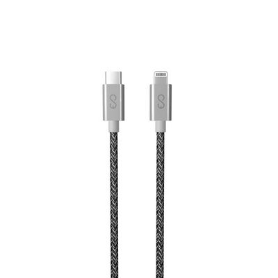 Epico FABRIC BRAIDED CABLE C to Lightning 1.8m 2020 - space grey