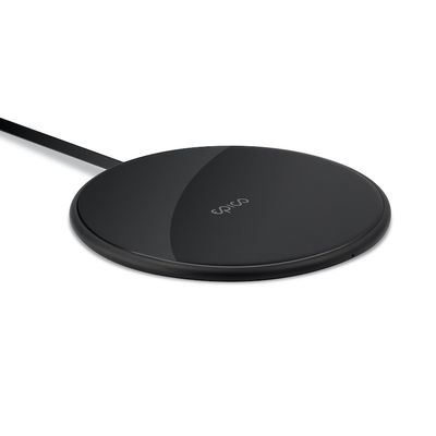 Epico ULTRASLIM WIRELESS PAD 10W/7.5W/5W - černá (zabudovaný kabel)