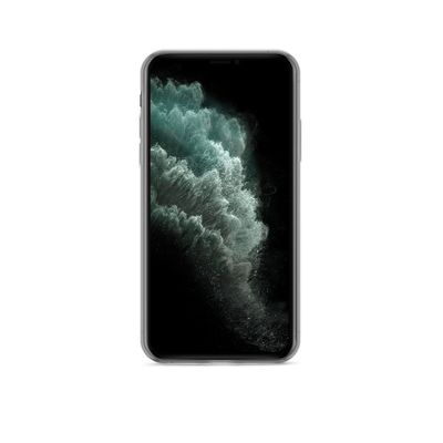 Epico SILICONE CASE iPhone 12 / 12 Pro (6,1) - černá transparentní