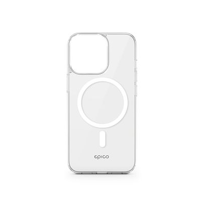 Epico Hero kryt na iPhone 13 mini s podporou uchycení MagSafe - transparentní